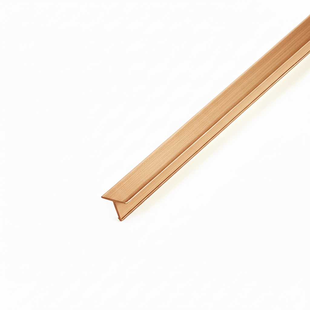 Perfil • Terminaciones Panel Mármol PVC • 244cm • Unión Tipo T