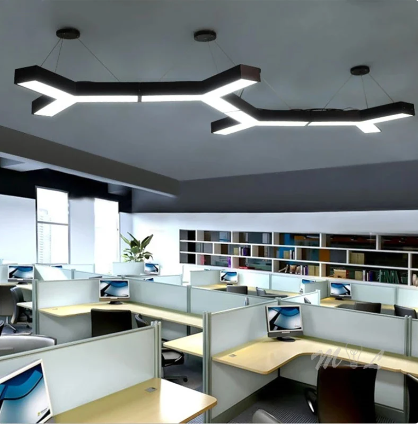 Luz Led Spectra Geométrica • Dimmiable 3.000-5.000-6.500K • Arista 1.2 mts • 120W