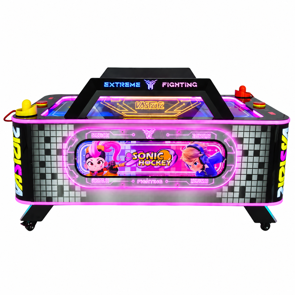 Mesa de Air Hockey Arcade Profesional con Monedero • Stick Star Hockey