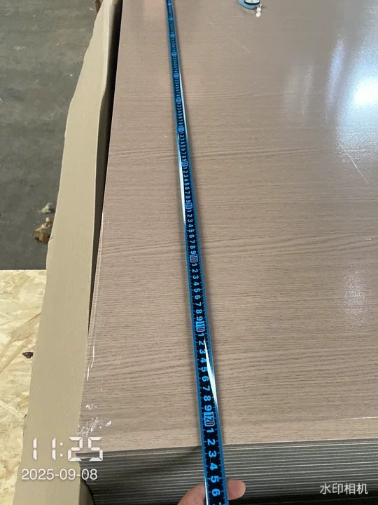 Revestimiento interior • Panel Compuesto Bamboo • 244x122x0.7cm • Efecto Madera Beige