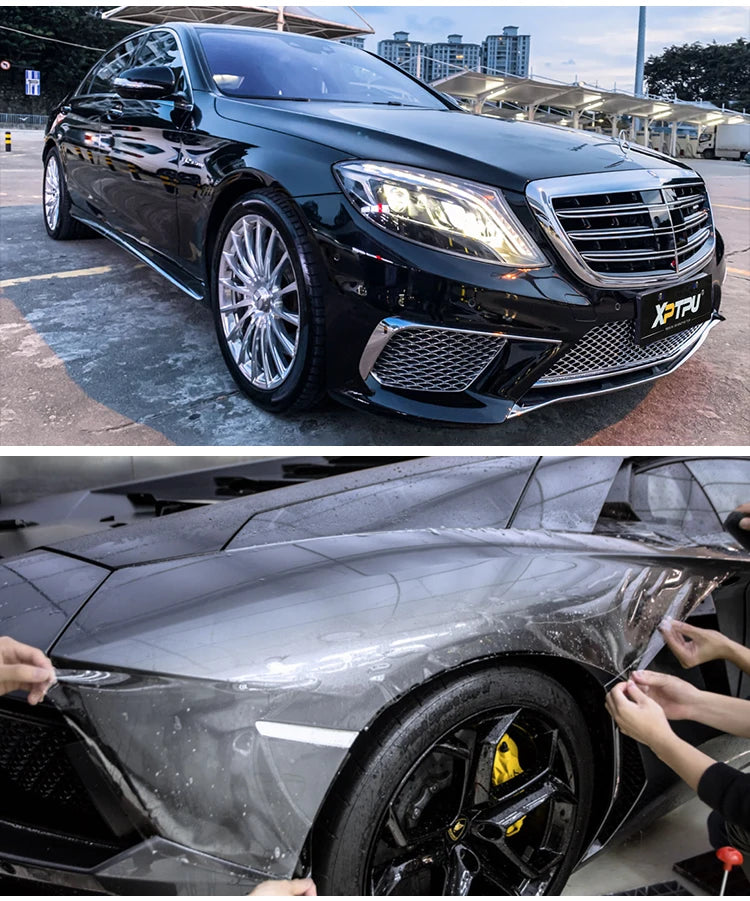 PPF Vehiculos • Paint Protection Film • Protección Invisible XPTPU • Rollo 1.52 mts ancho x 15 mts Largo