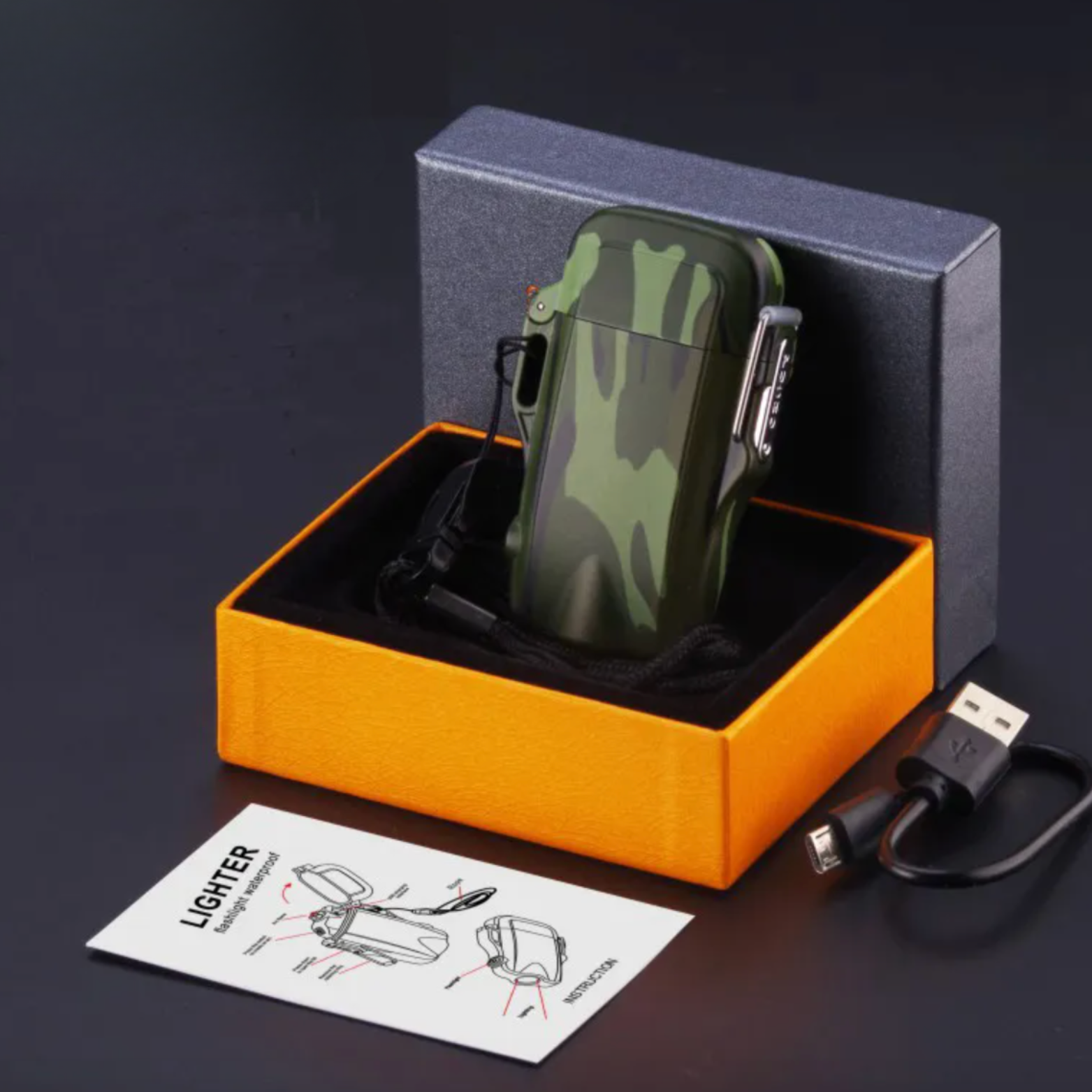 Pack Doble • Encendedor Eléctrico Plasma Spectra • Impermeable • Recargable