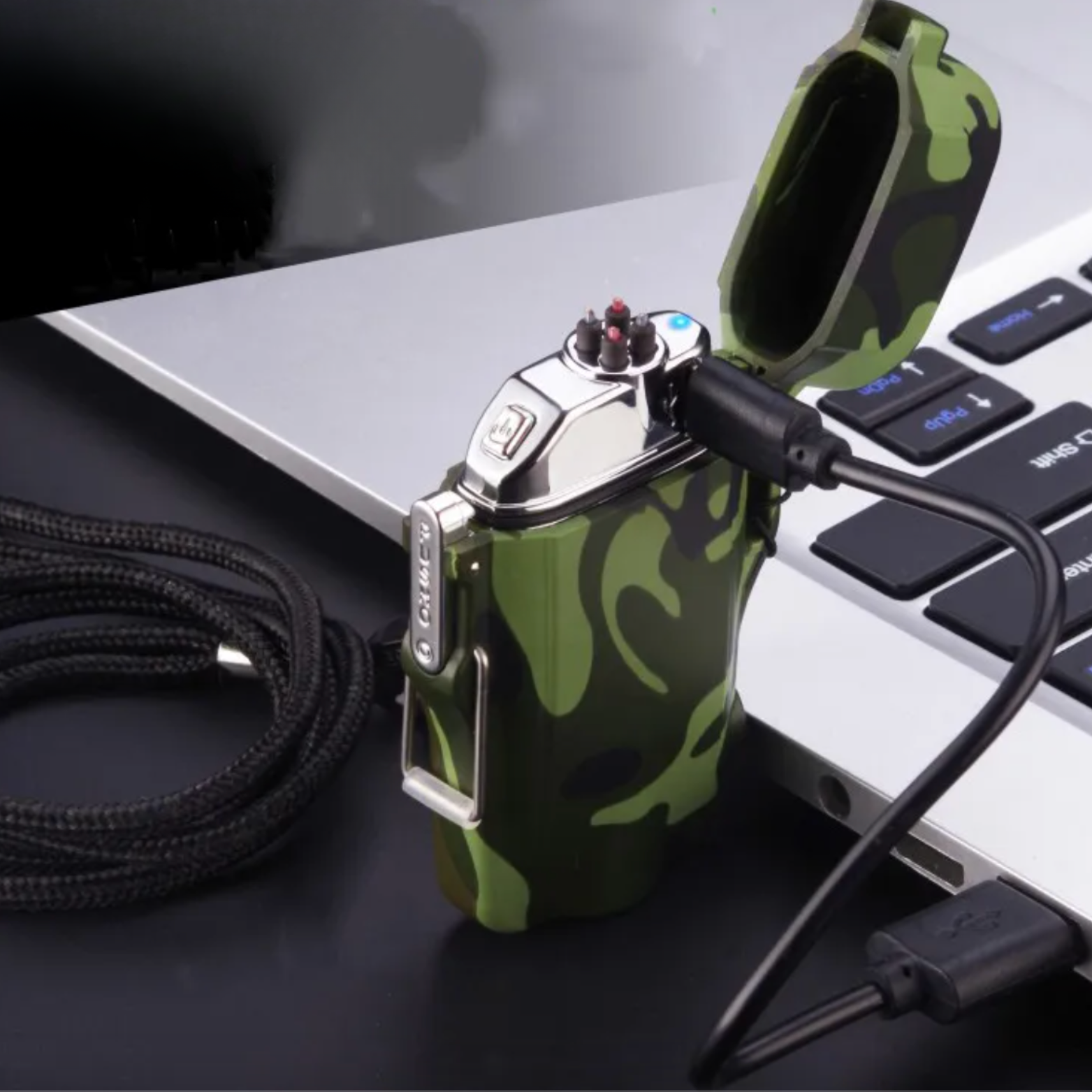 Encendedor Eléctrico Plasma Spectra • Impermeable • Recargable