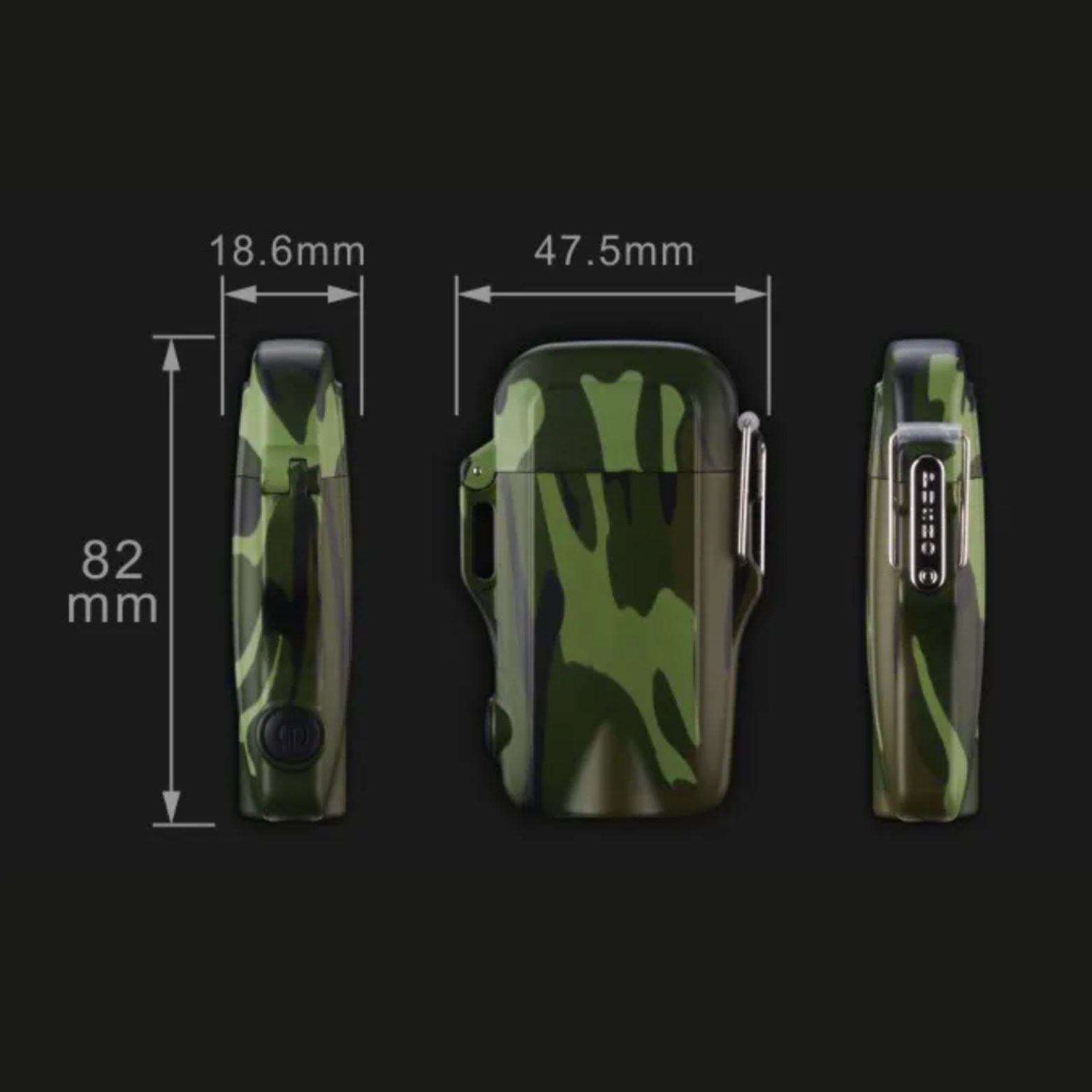 Encendedor Eléctrico Plasma Spectra • Impermeable • Recargable