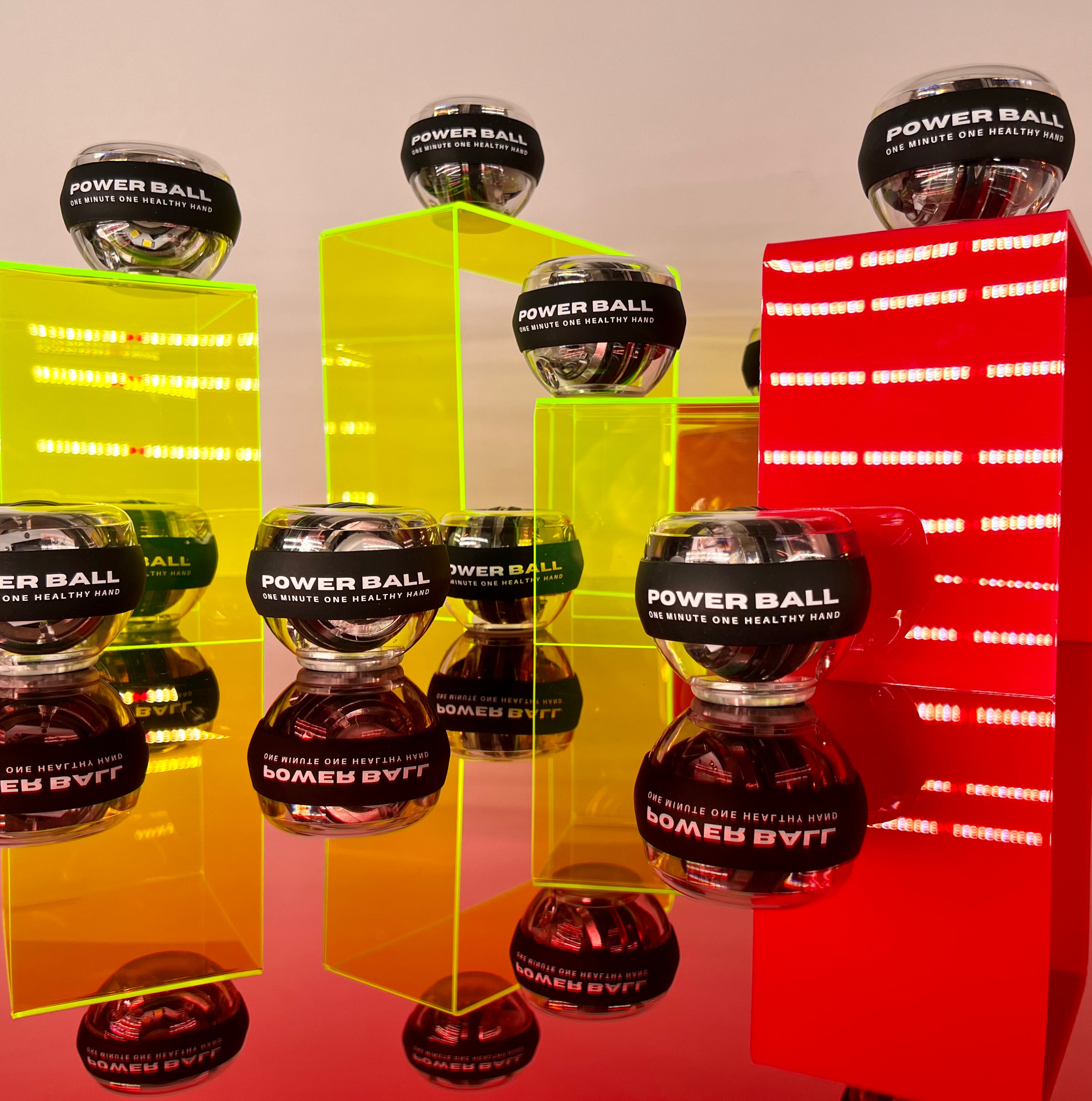 Power Ball led Pro • Ejercitador Giroscópio