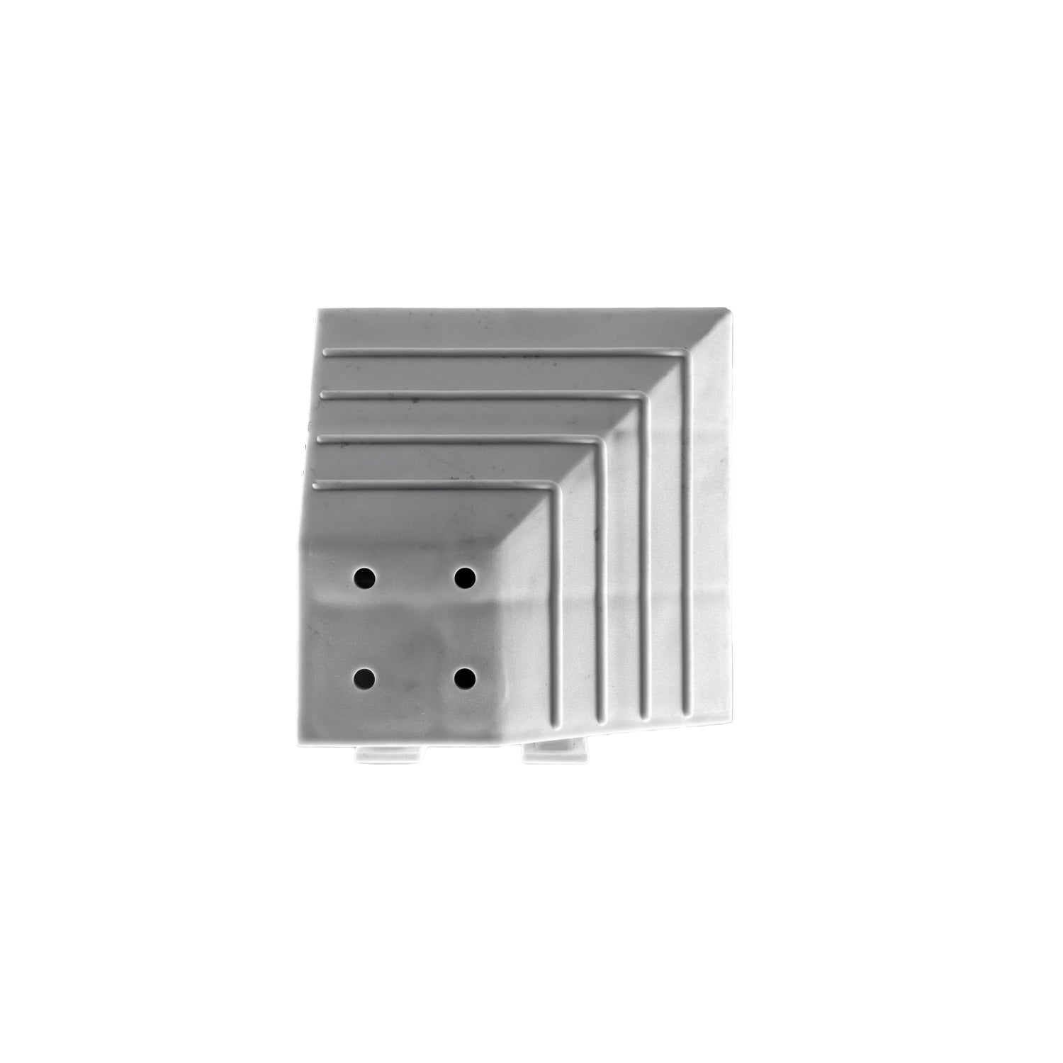 Esquina Piso Eventos • Encastrable • Modular • 8x8cm