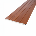 Revestimiento de Exterior Metal Siding • 290x38.3x1.6cm • Lineas gruesas • Café • Pack 8 unidades