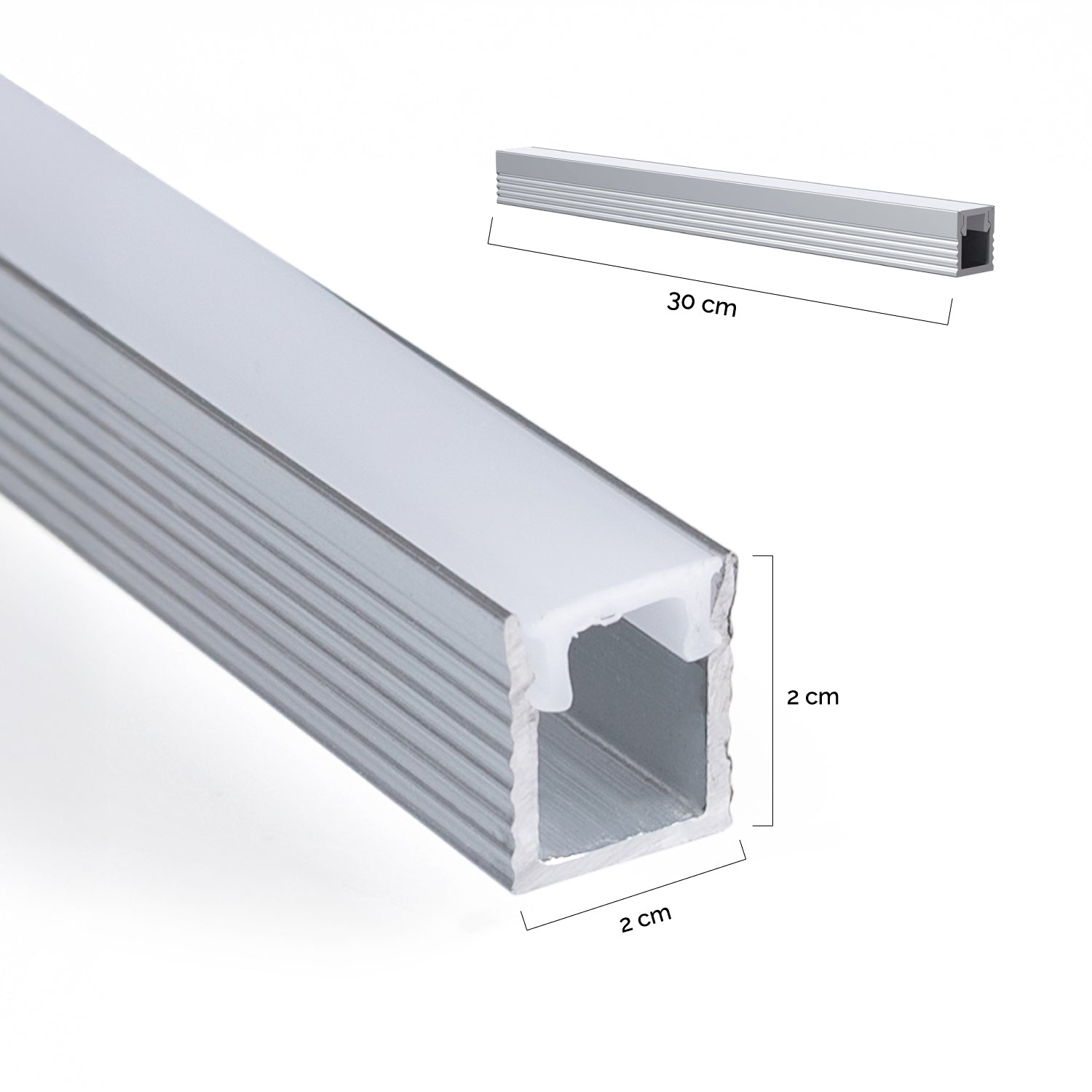 Perfil Luz LED Empotrada • 24V