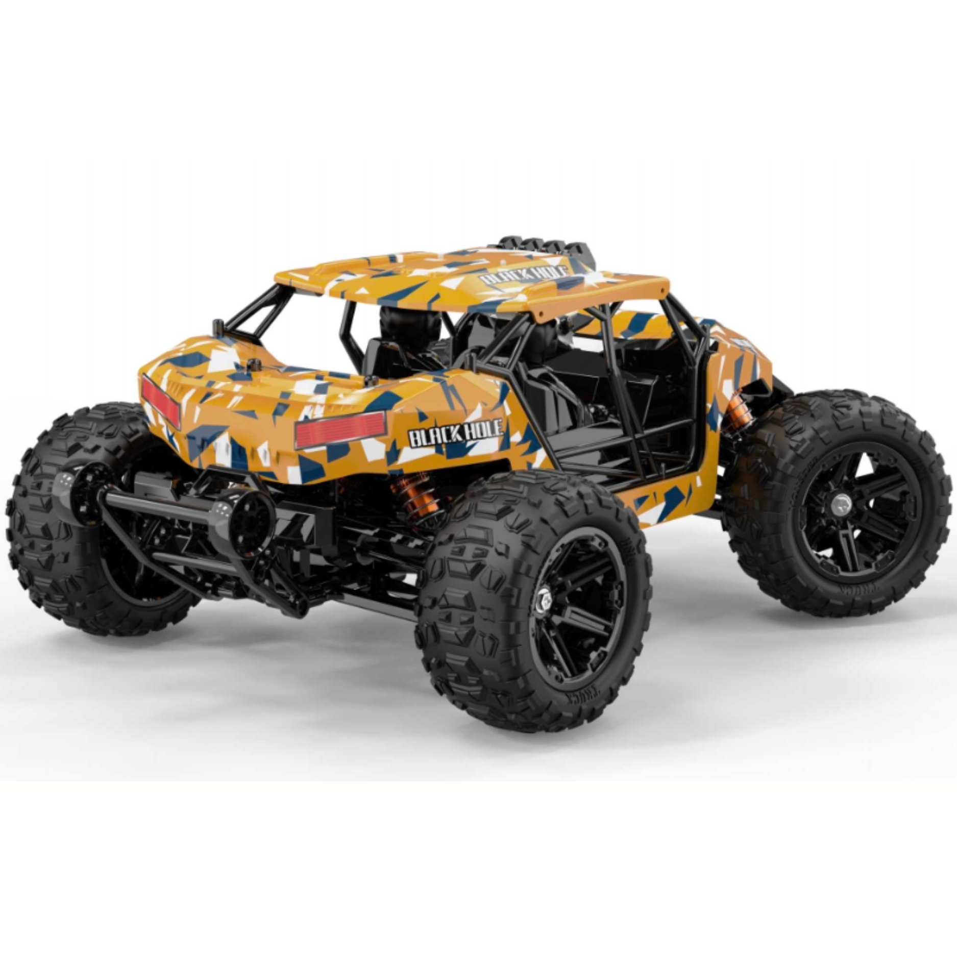 Auto a Control Remoto • Maverick Monster Truck 4x4 • 40 Km/h • Naranjo/Verde [PREVENTA]