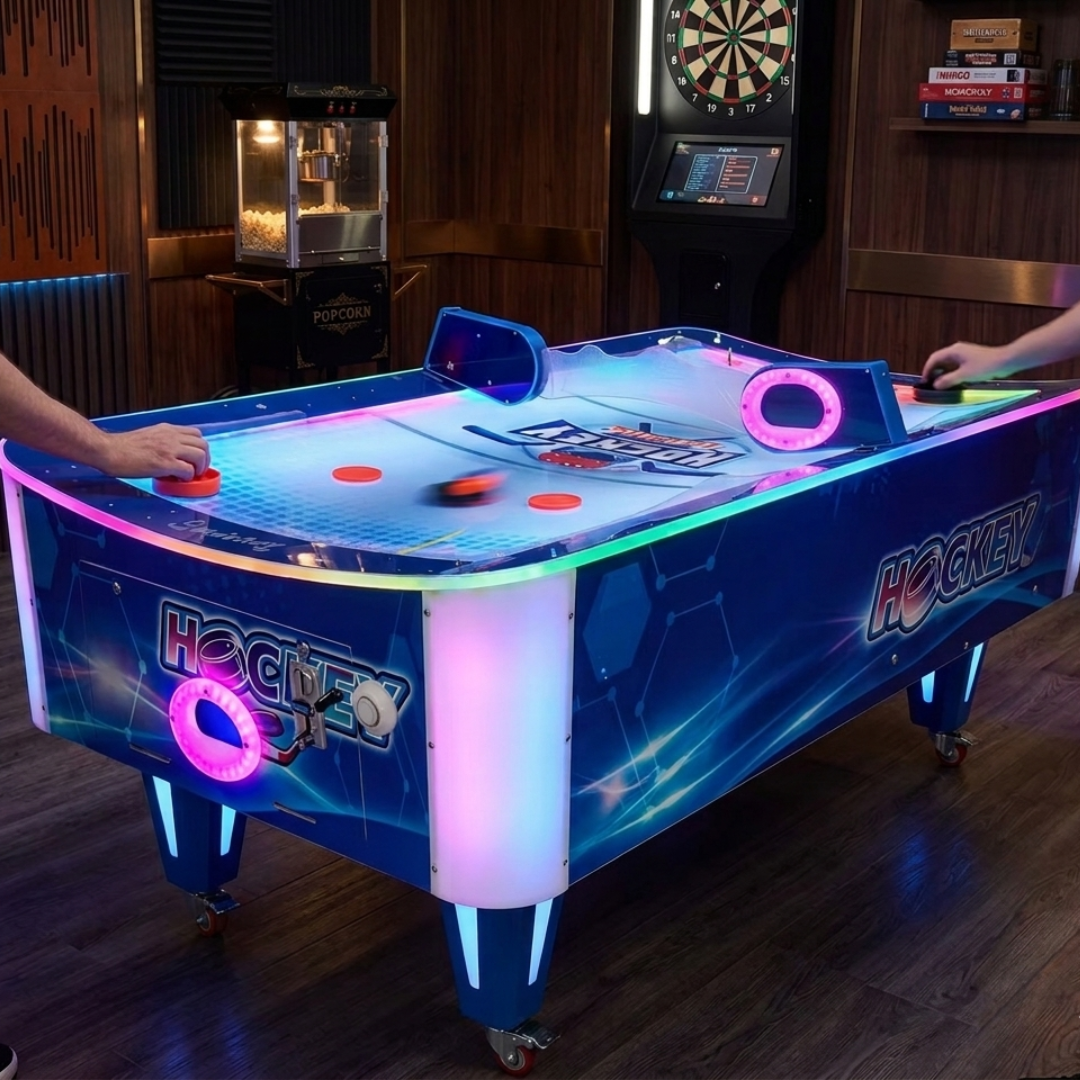 Mesa de Air Hockey Arcade Profesional con Monedero