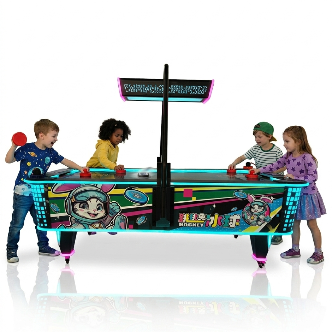 Mesa de Air Hockey con Sistema de Puntos y Monedero