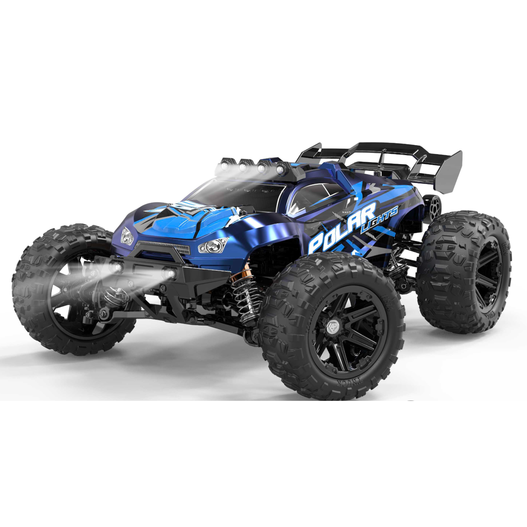 Auto a Control Remoto • Raptor Monster Truck 4x4 • 40 Km/h • Azul [PREVENTA]