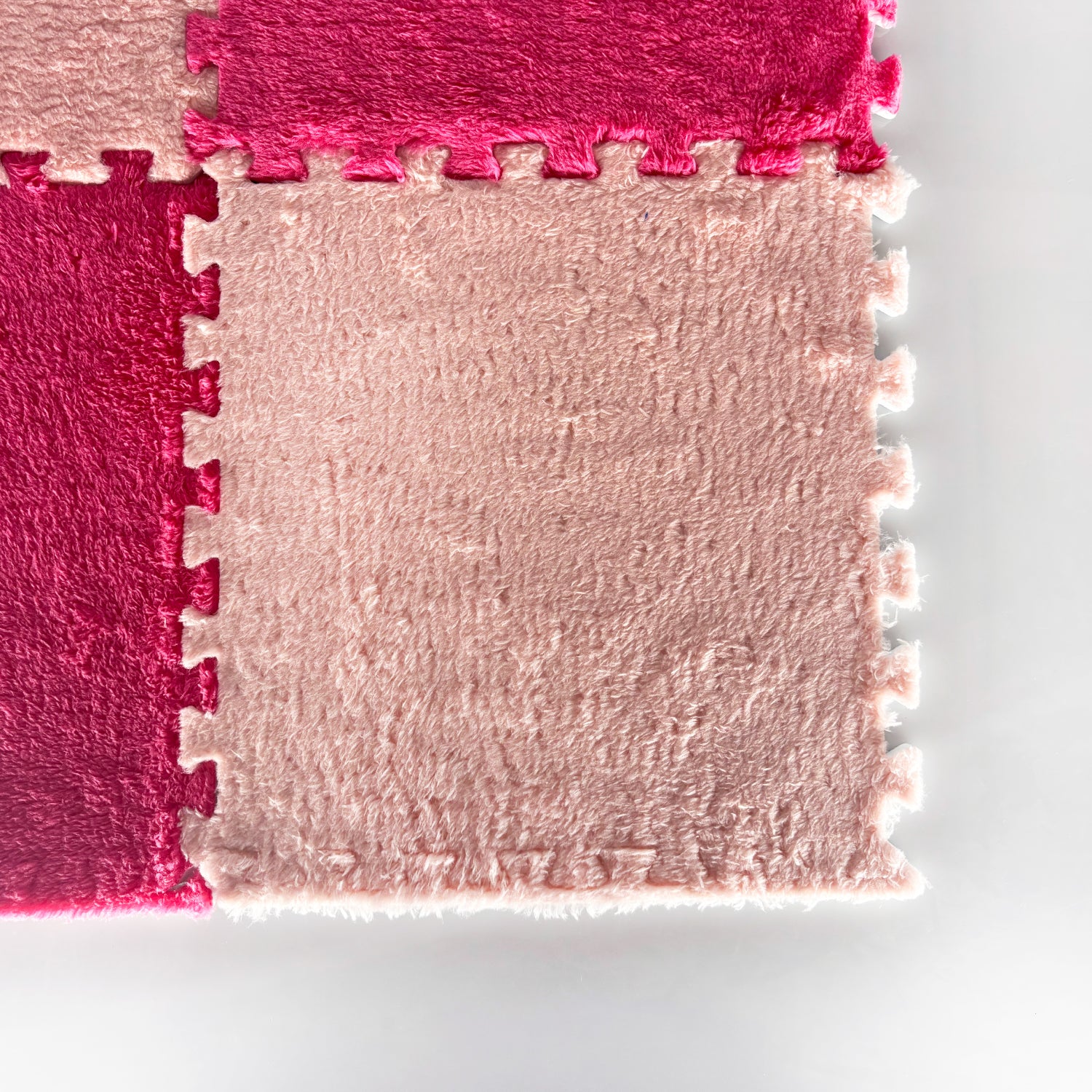 Borde Piso Tatami Acolchado para Niños • Modular • 30x3cm • Rosa Pastel