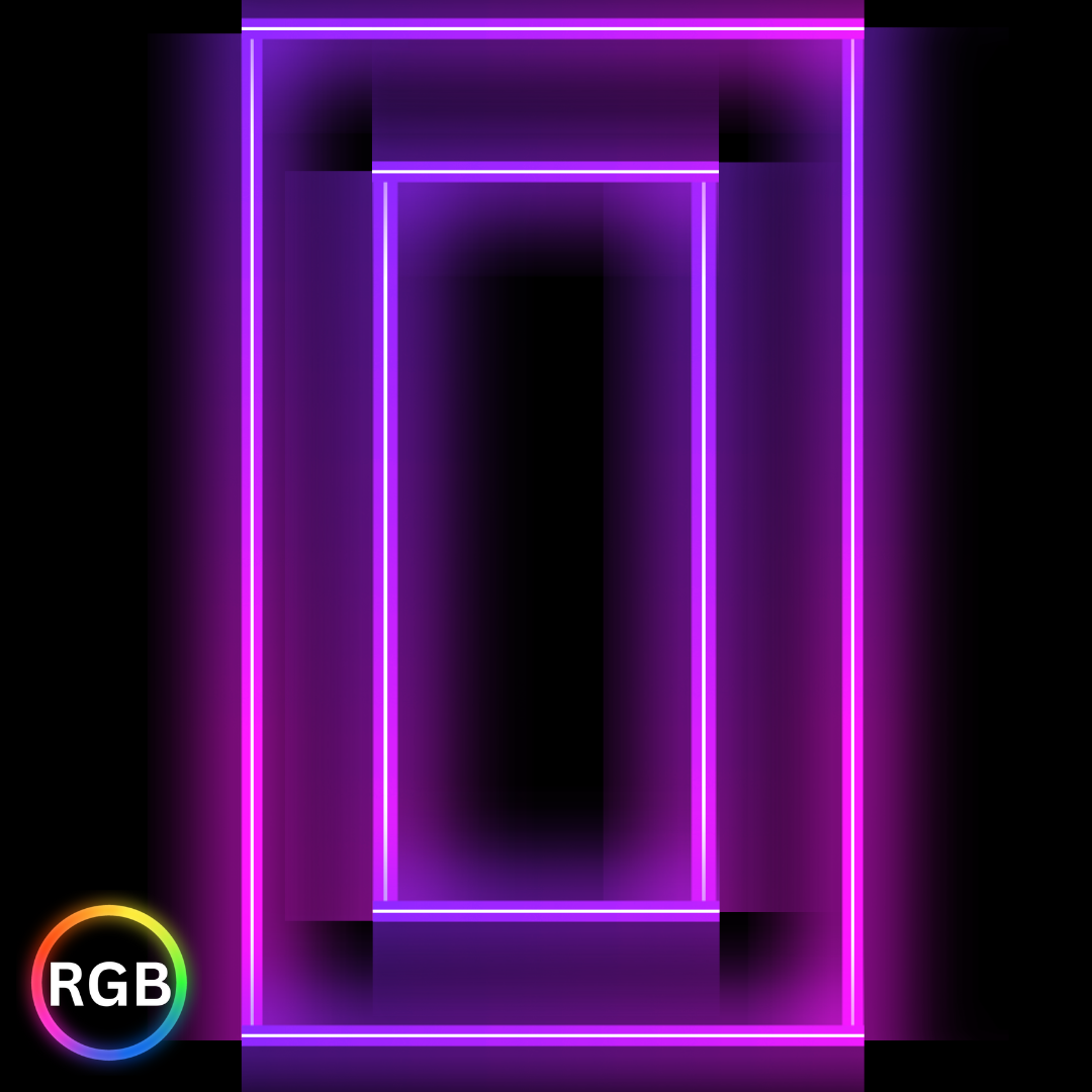 Luz Led Spectra RGB • Kit 2 Rectángulos • 4.78x2.41 mts