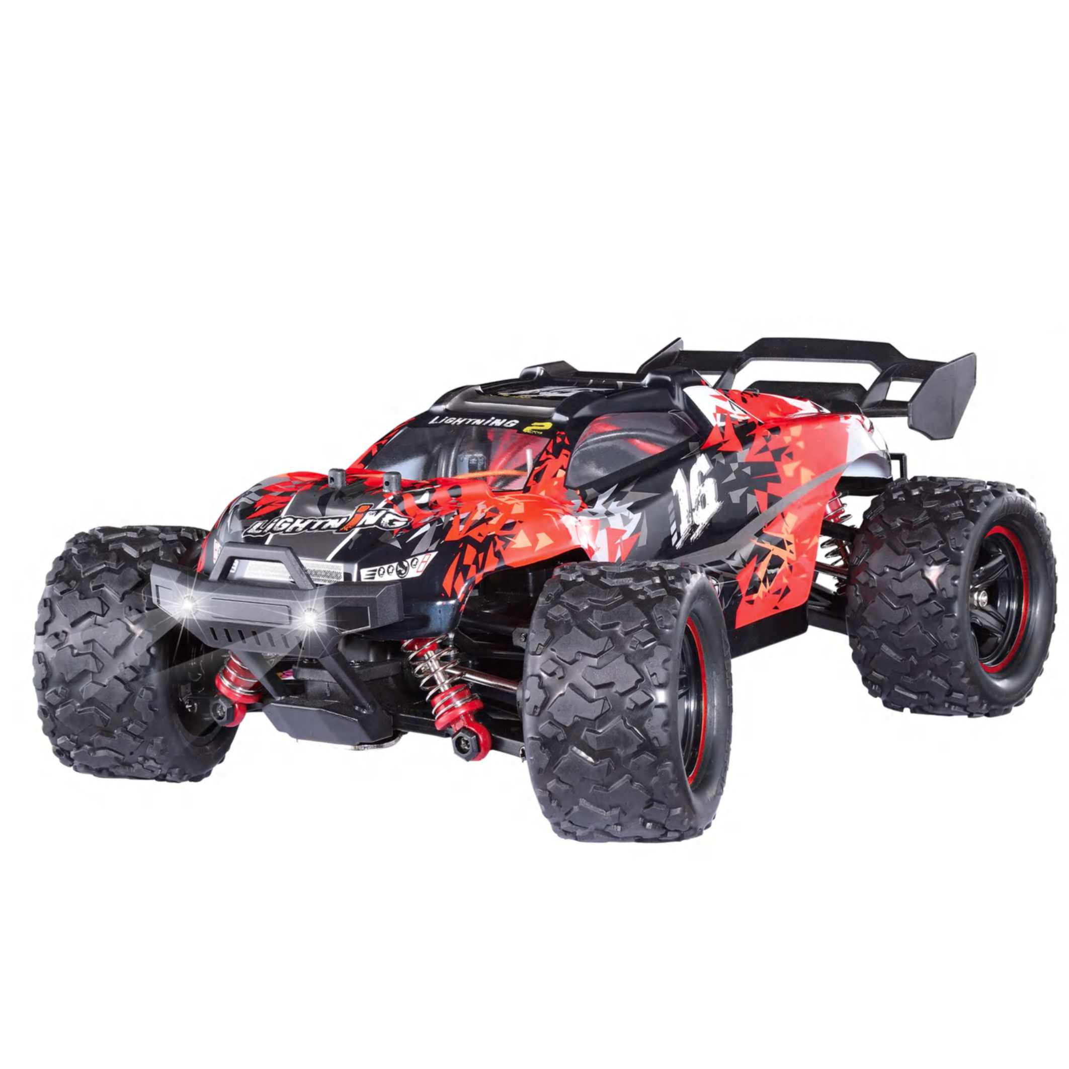 Auto a Control Remoto • Tiger Monster Truck 4x4 • 52 Km/h • Amarillo [PREVENTA]