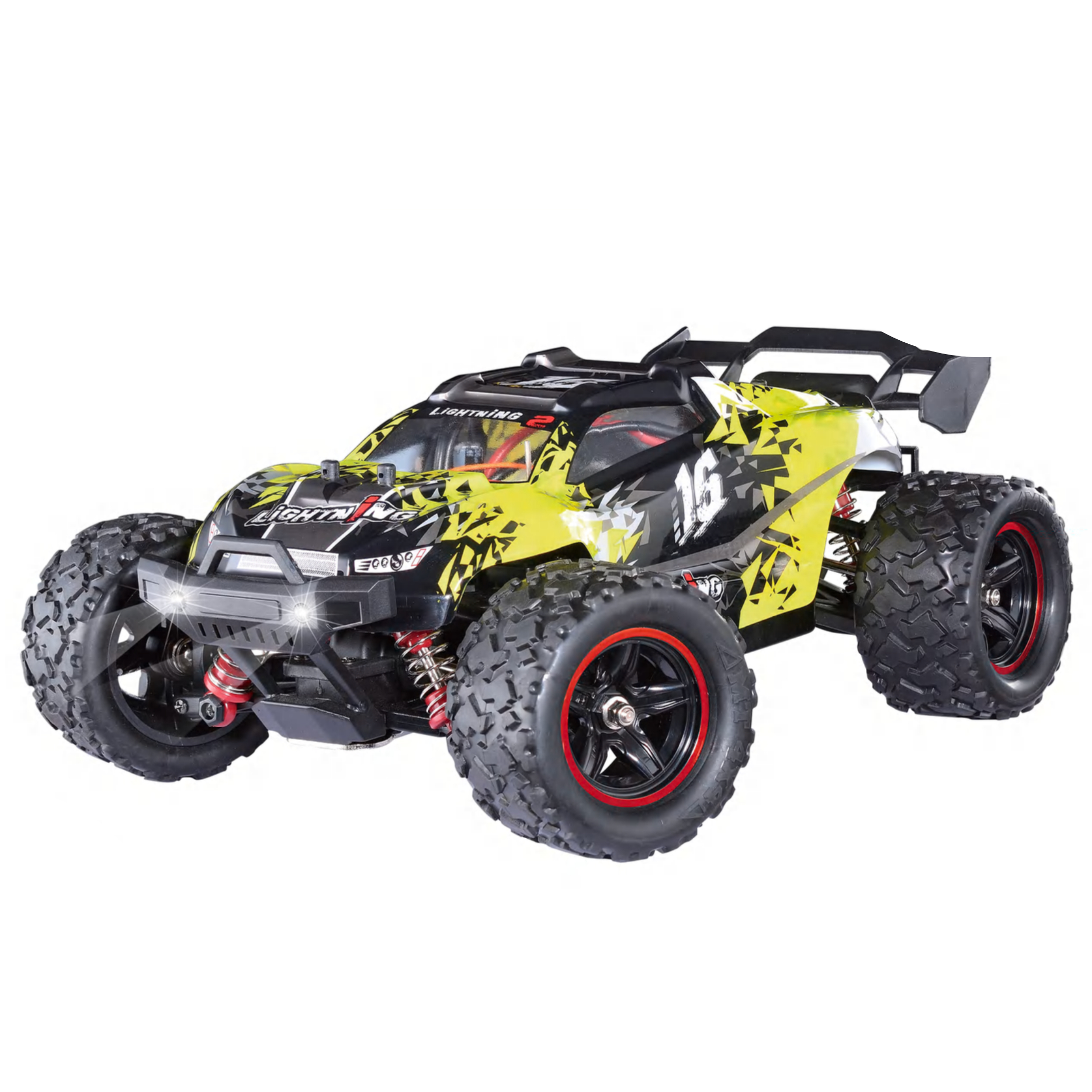 Auto a Control Remoto • Tiger Monster Truck 4x4 • 52 Km/h • Rojo [PREVENTA]