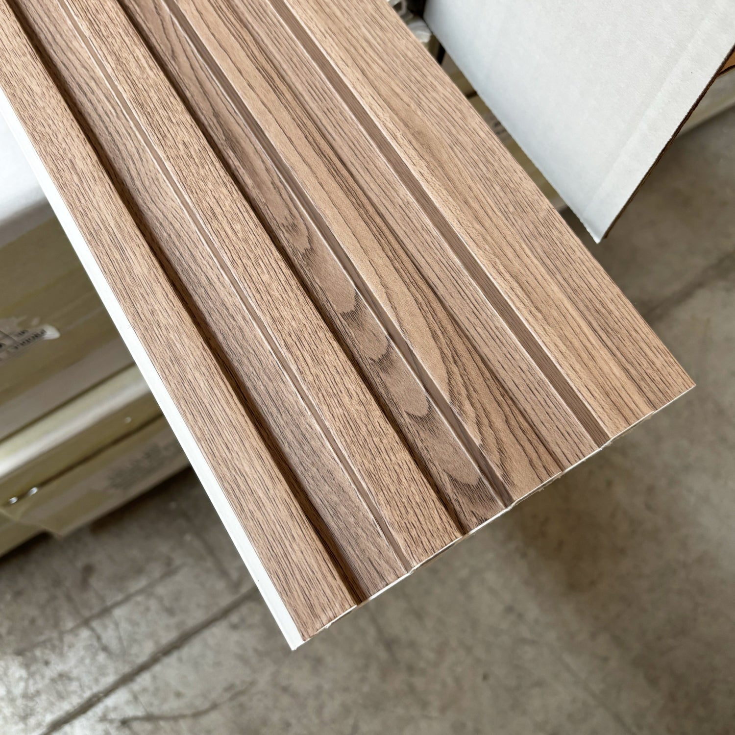Revestimiento interior • WPC Wall Panel • Café Claro • 15.5x240x1.8cm • [Preventa]
