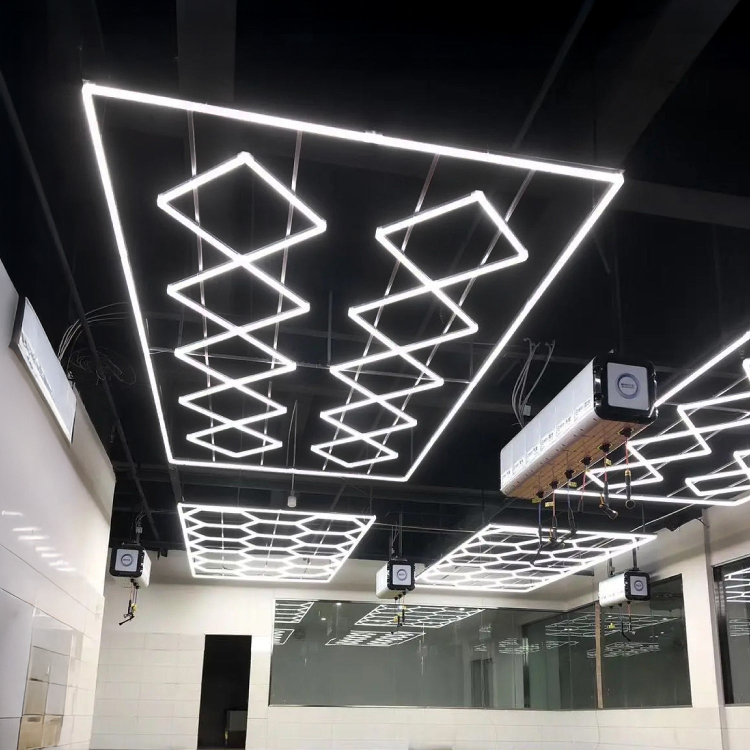 Luz Led Spectra • Rack Diammond Rectángulo • 4.78x2.41 mts • 600 Watts • Luz Blanca • [Preventa]