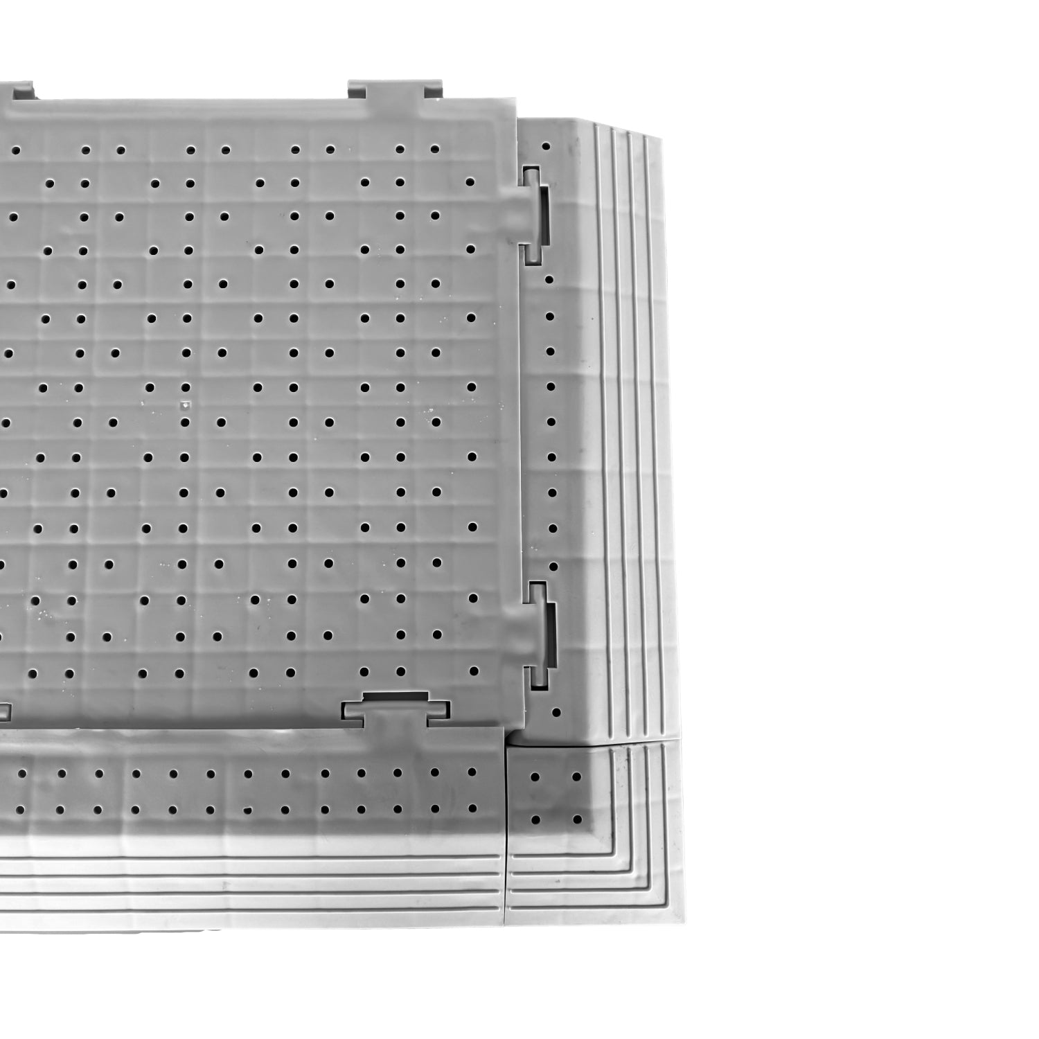 Borde Piso Eventos sin Ganchos • Encastrable • Modular • 31cm