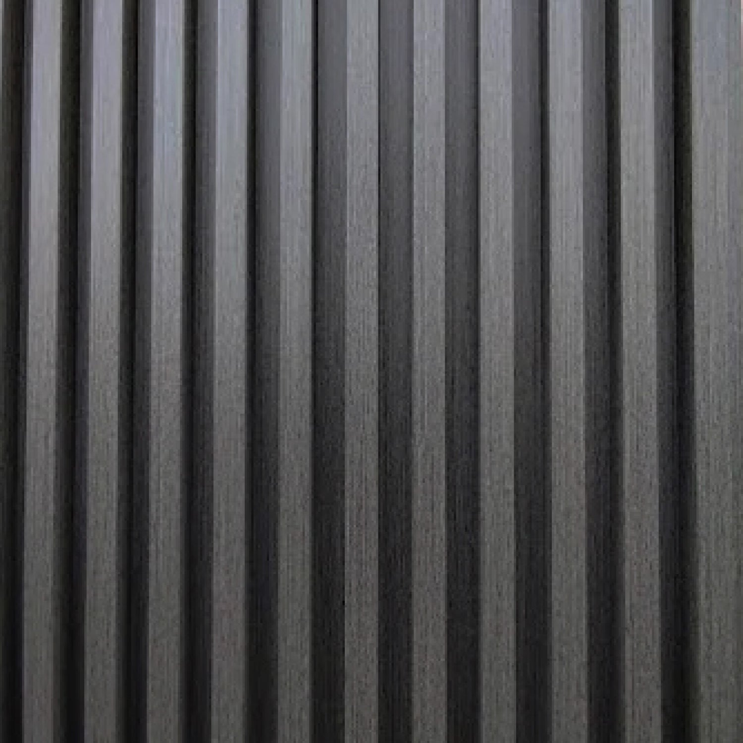 Revestimiento interior • WPC Wall Panel • Gris Grafito • 15x240x1cm • [Preventa]
