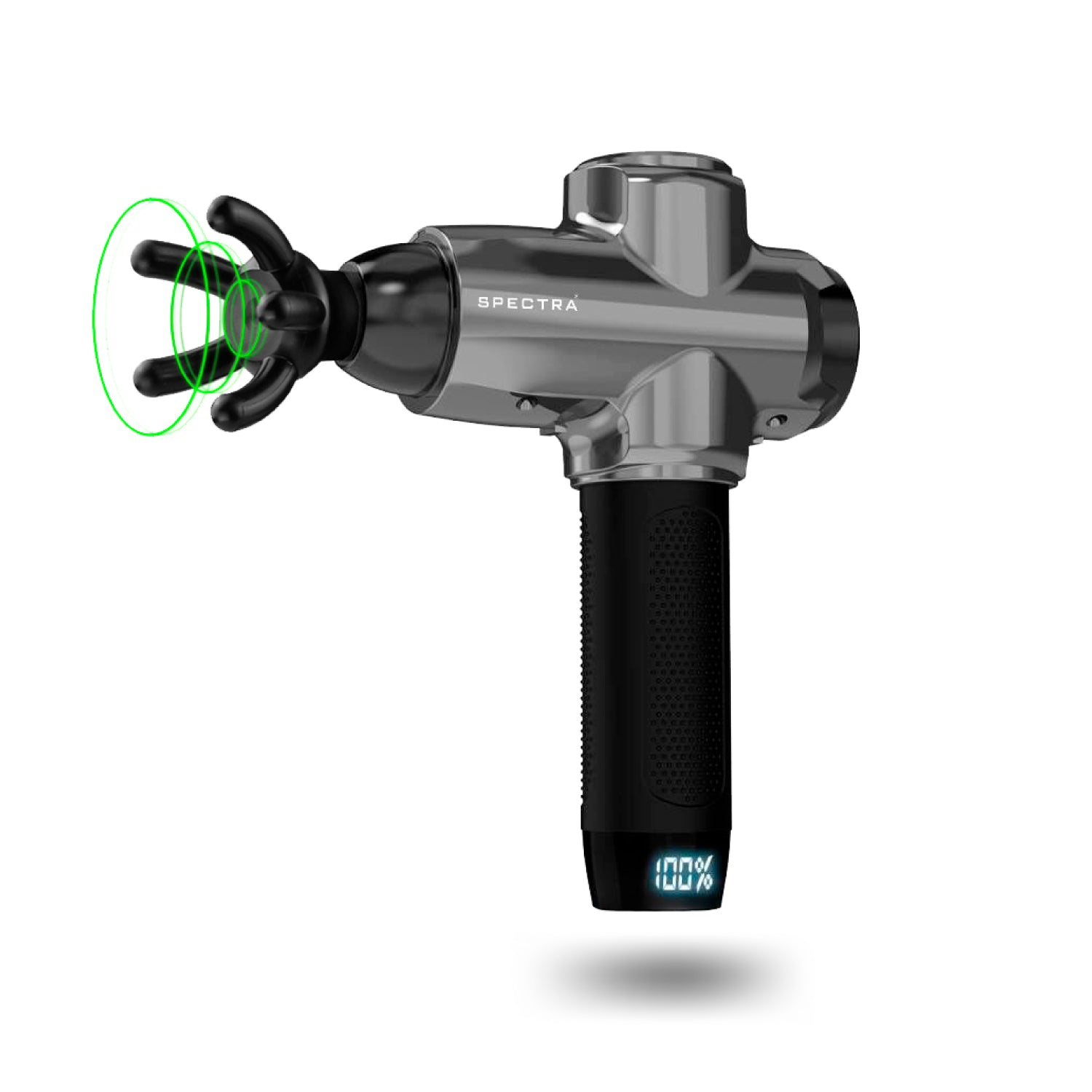 Pistola de masajes Spectra • Pack pro • 12 Cabezales