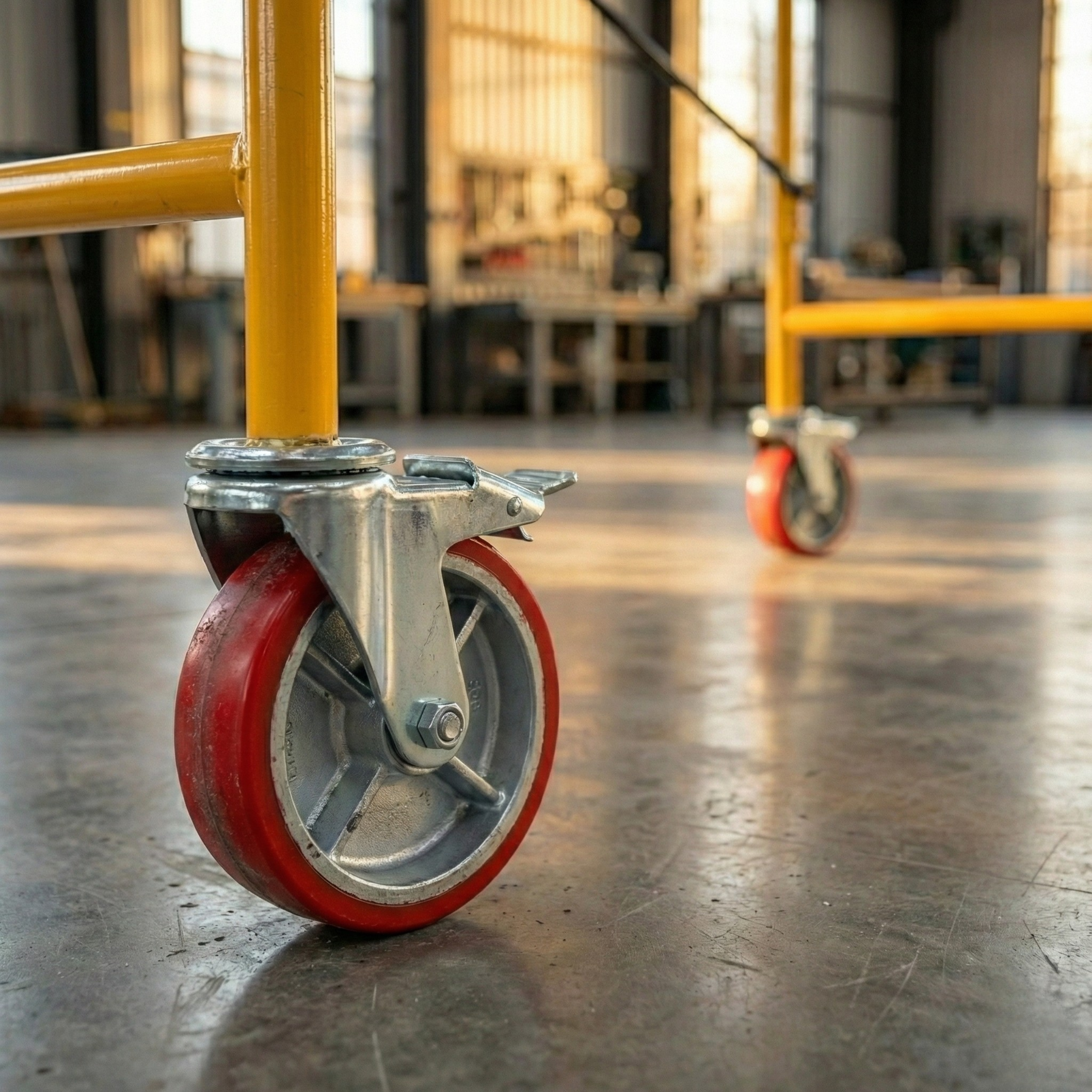 Kit 4 Ruedas Andamios Diametro 6"