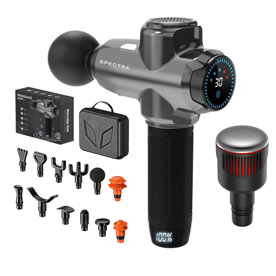 Pistola de masajes Spectra • Pack Prime Cabezal therm/frost