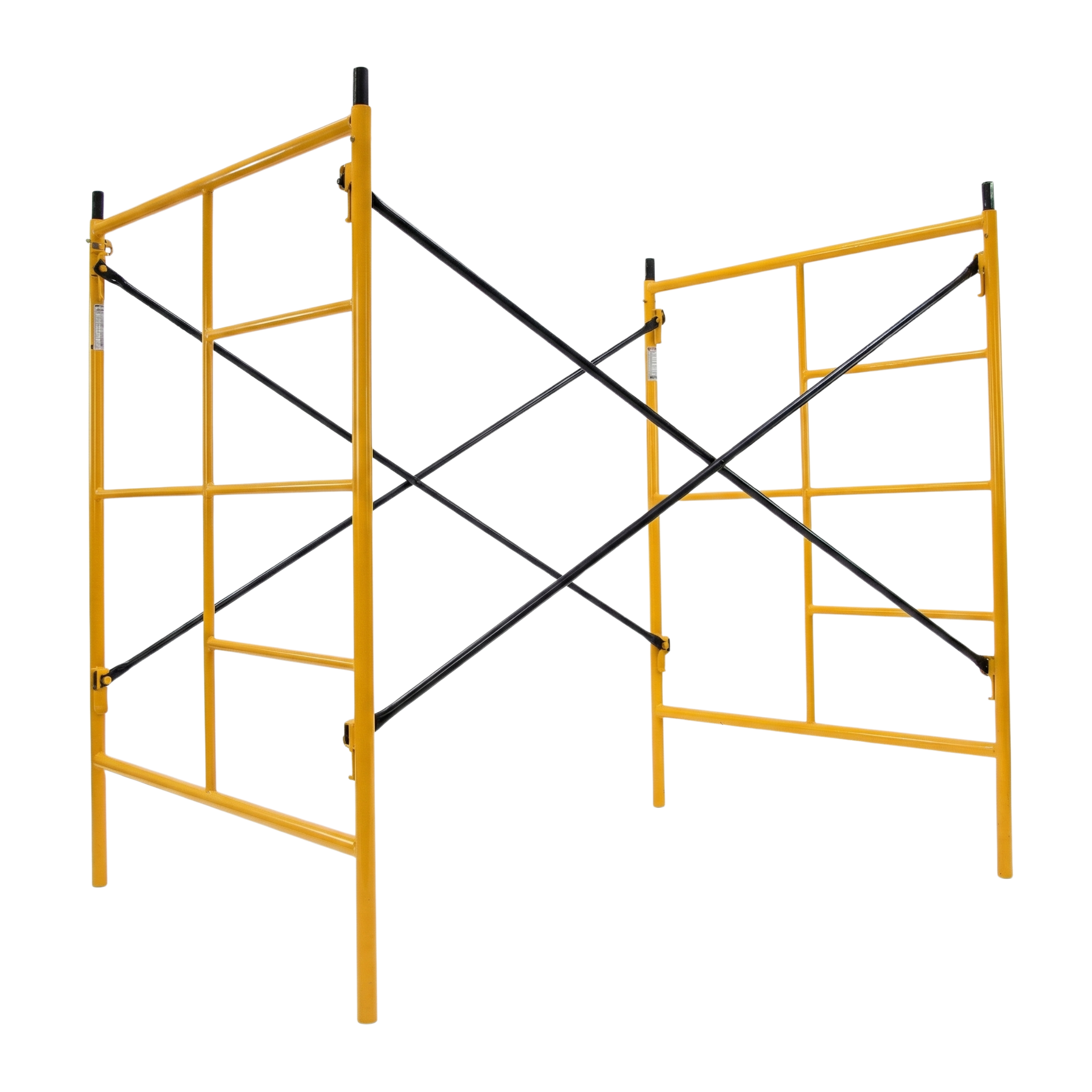 Andamio Estándar • 2 Marcos + 4 Diagonales + 1 Tablón 410 mm • Galvanizado