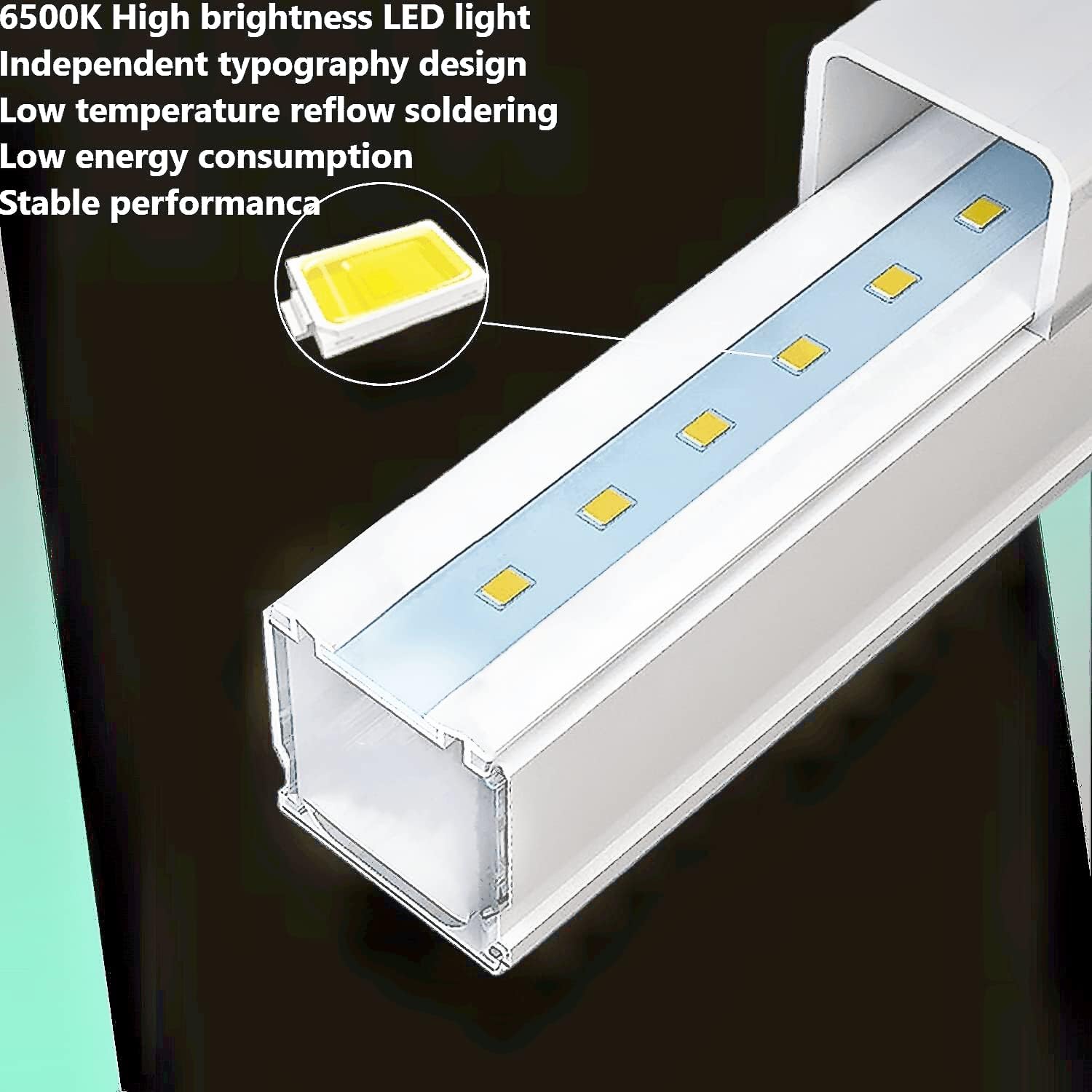 Luz Led Spectra • Rack Hexagonal • 6.61x5.04 mts • 1074 Watts • 50 Hexágonos