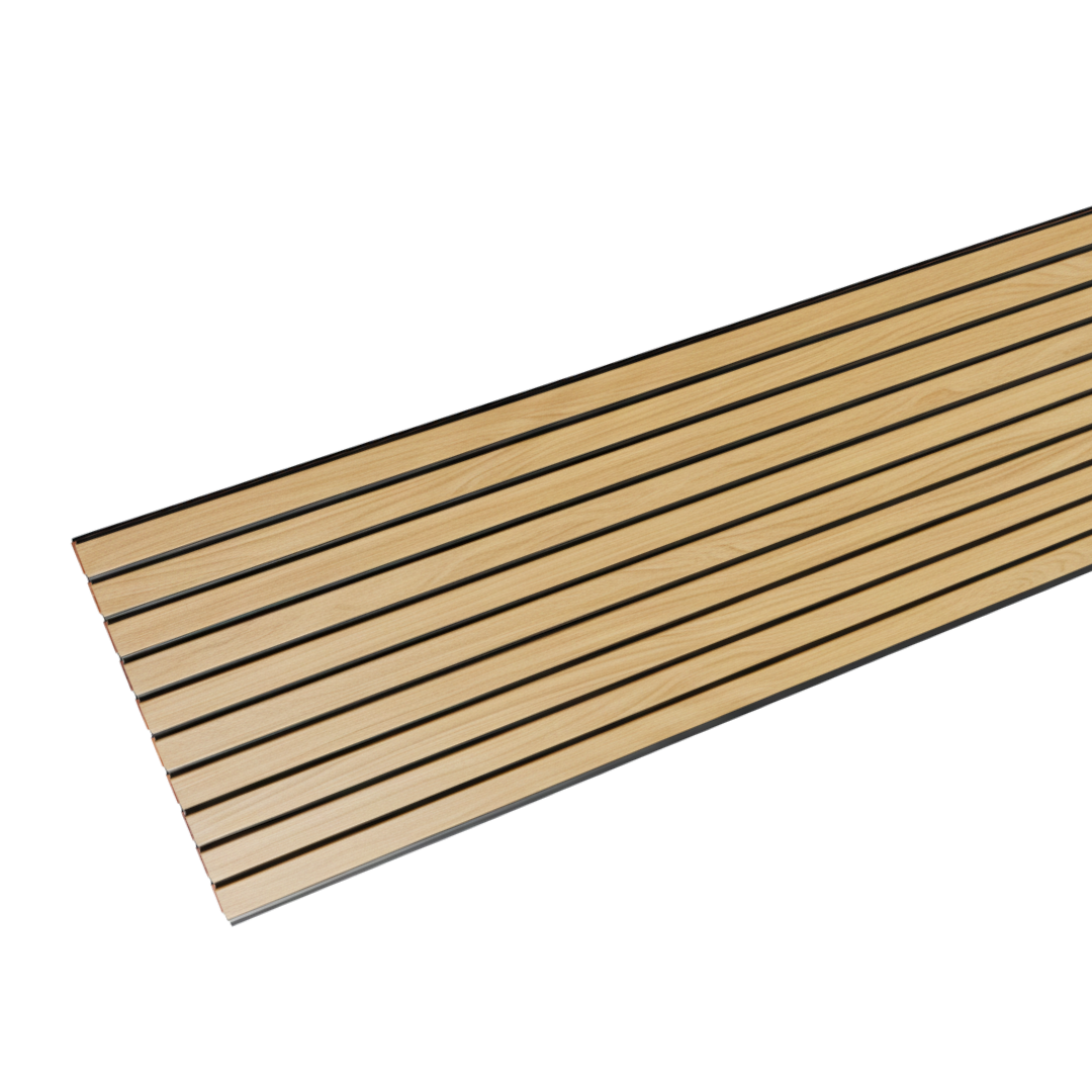 Revestimiento interior • WPC Wall Panel • Nogal Natural • 30x240x1cm