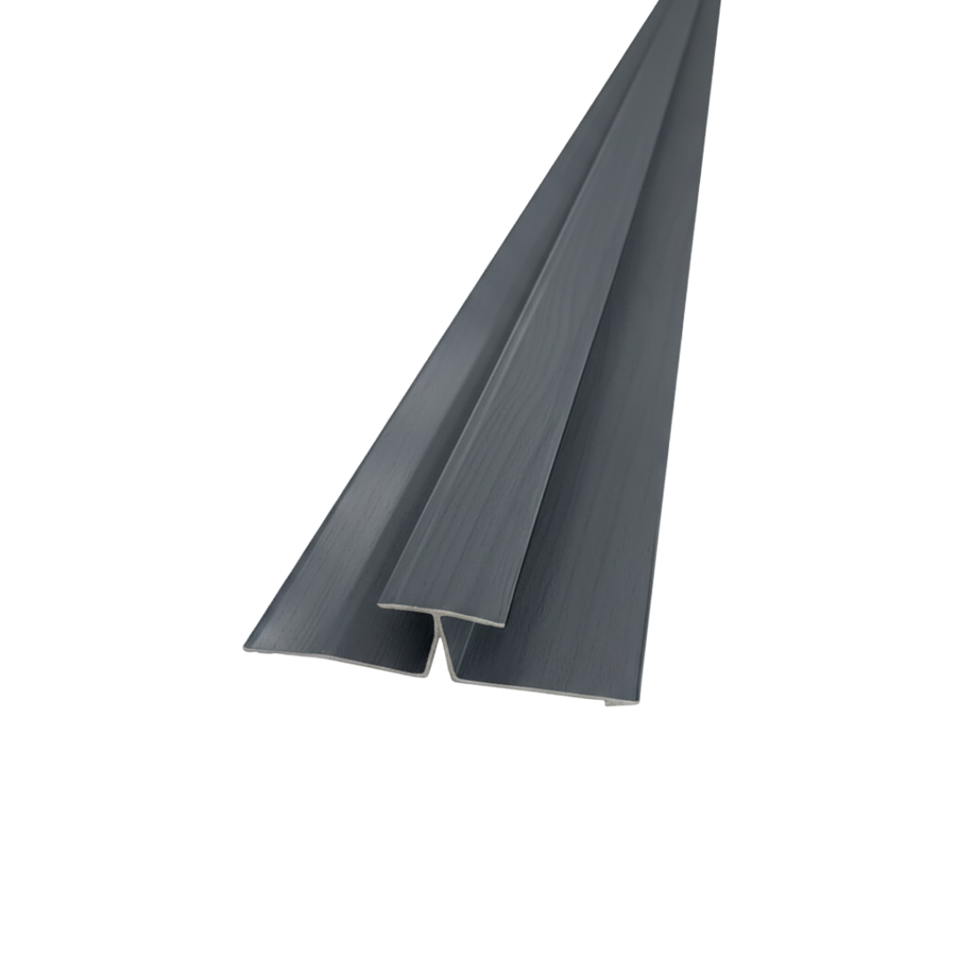 Perfil Tipo H • Café • Metal Siding • 290cm de largo