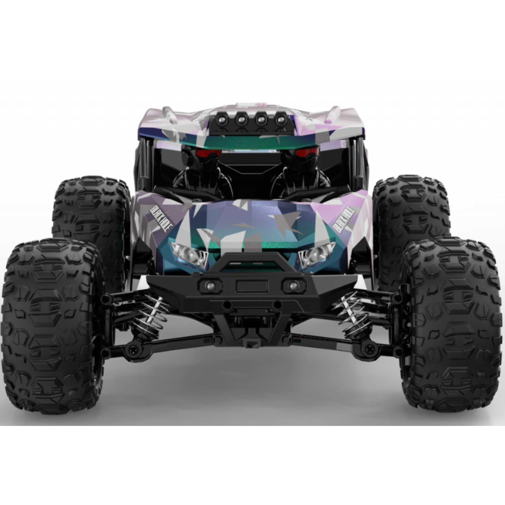 Auto a Control Remoto • Maverick Monster Truck 4x4 • 40 Km/h • Morado/Verde [PREVENTA]