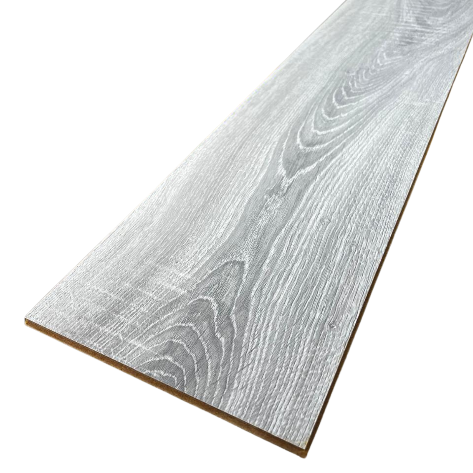 Piso Flotante 8mm • 1220x200mm • Caja 10 Palmetas 2.44 m2 • Gris Perla