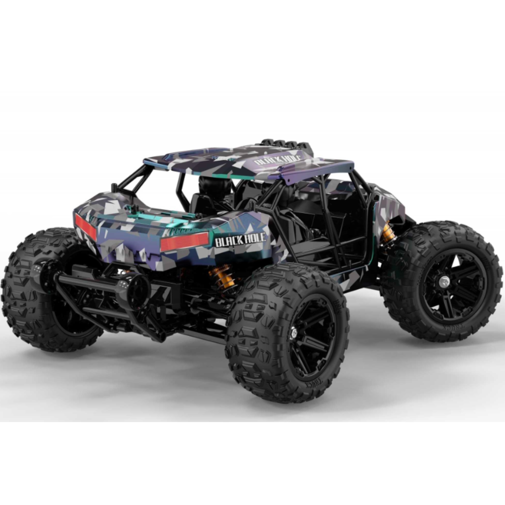 Auto a Control Remoto • Maverick Monster Truck 4x4 • 40 Km/h • Morado/Verde [PREVENTA]