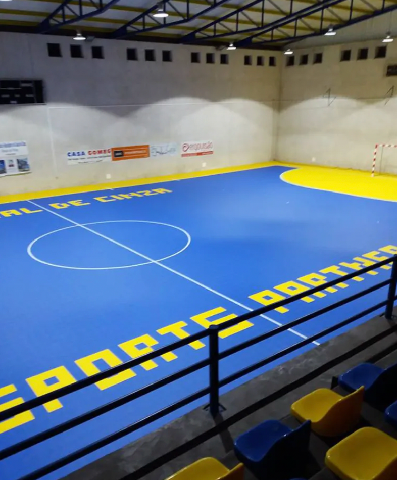 Futsal • Cancha 25 x 45 mts • Piso Deportivo Modular Elastic Pro