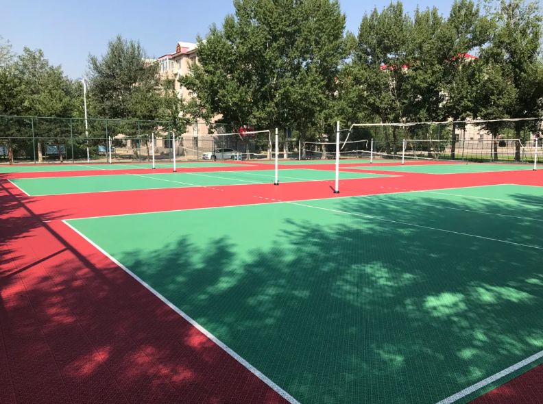 Volleyball • Cancha 13 x 22 mts • Piso Deportivo Elastic Pro