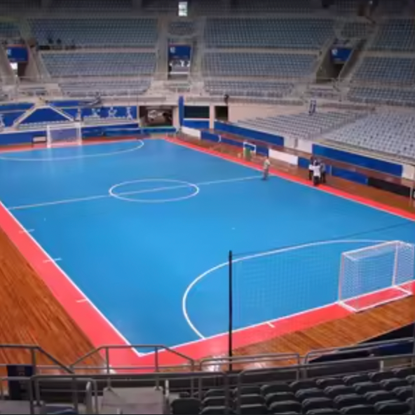 Futsal • Cancha 25 x 45 mts • Piso Deportivo Modular Elastic Pro