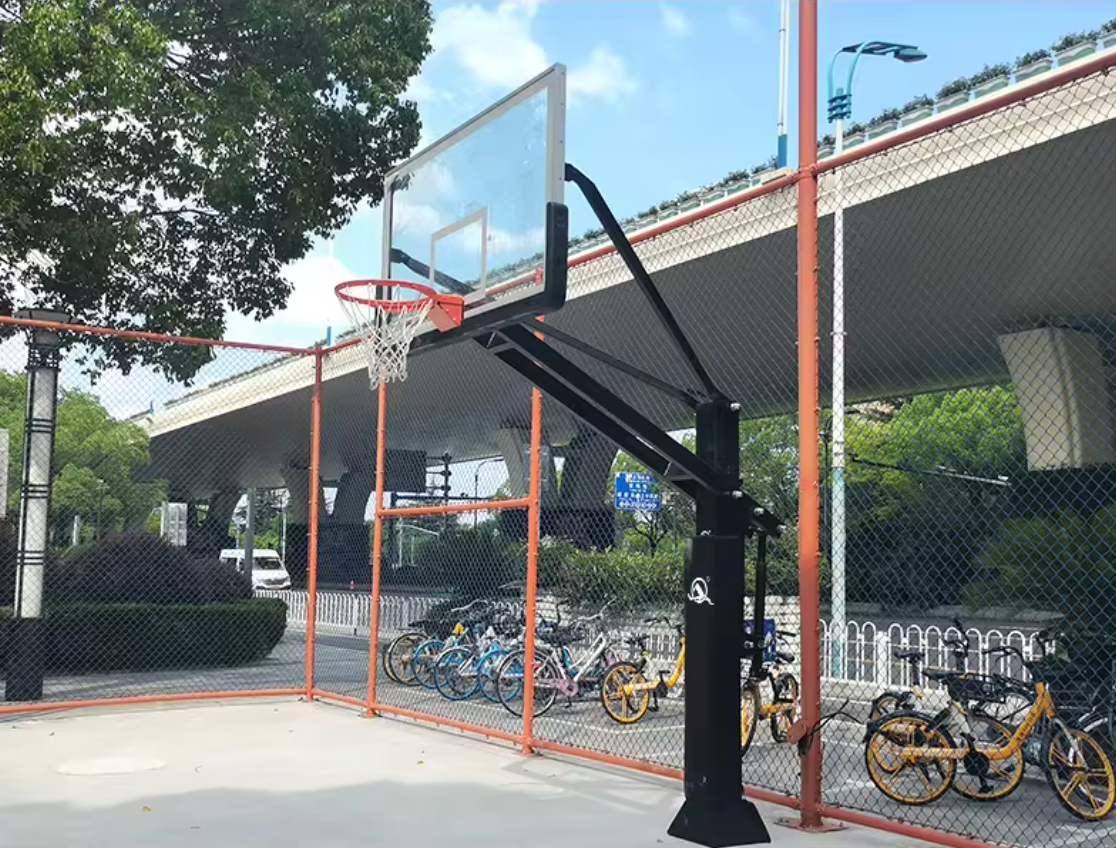 Tablero de Basketball • Dunking 300 Profesional • Anclaje a Suelo • Altura Regulable