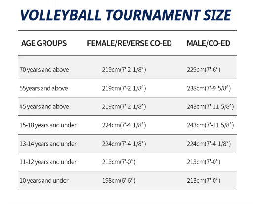 Volleyball Postes de Aluminio Profesional