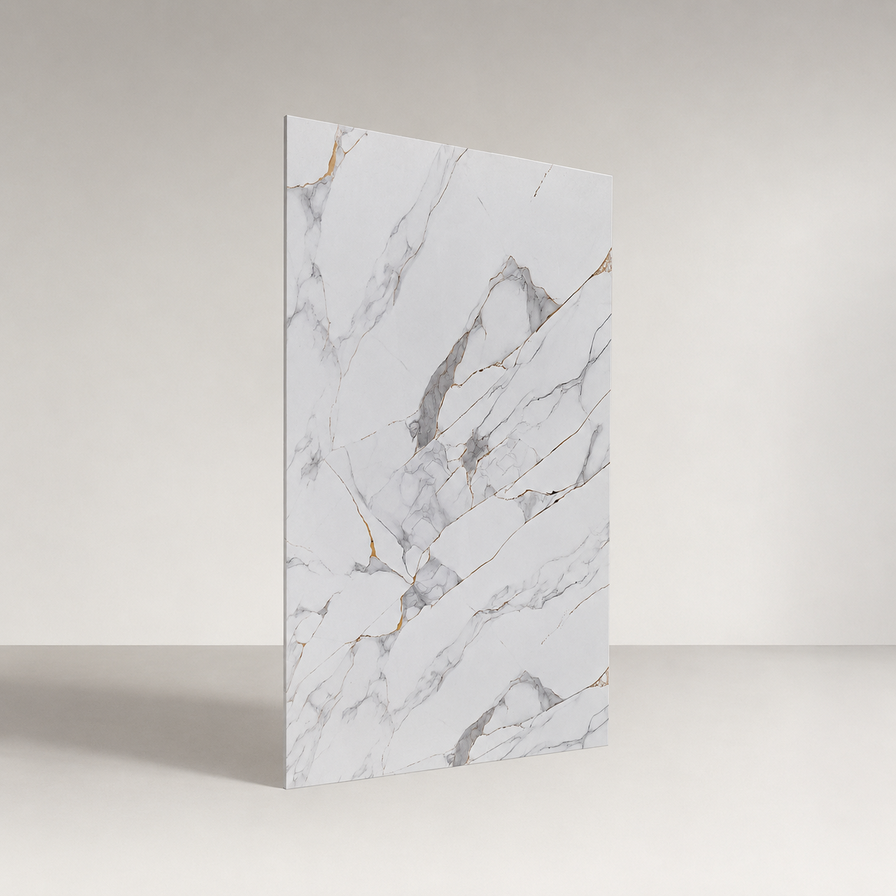 Revestimiento interior • Panel Mármol PVC • 244x122x0.3cm • Perlado Suave