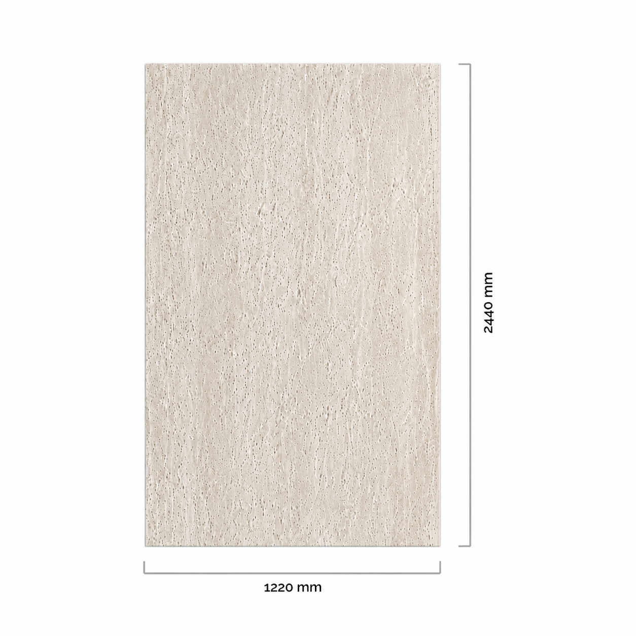 Revestimiento interior • Panel Mármol PVC • 244x122x0.3cm • Terra  • Superficie texturizada