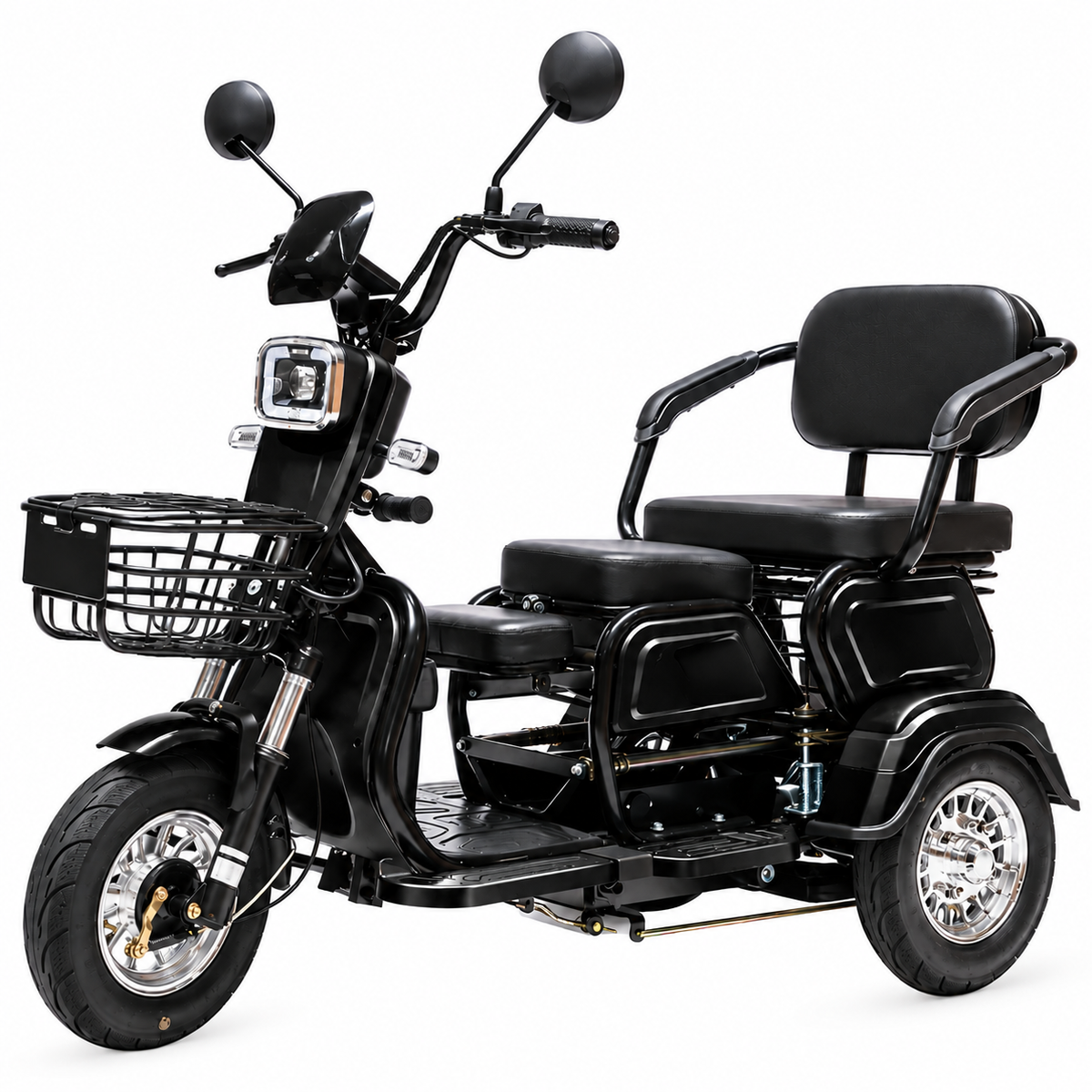 Moto Eléctrica Triciclo Scooter • Modelo ION-600 Tri • Batería de Litio • 600W
