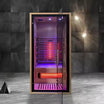 Cabina Sauna Infrarrojo • Una Persona • 90x90x190 cm • Panel de Control USB • Bluetooth