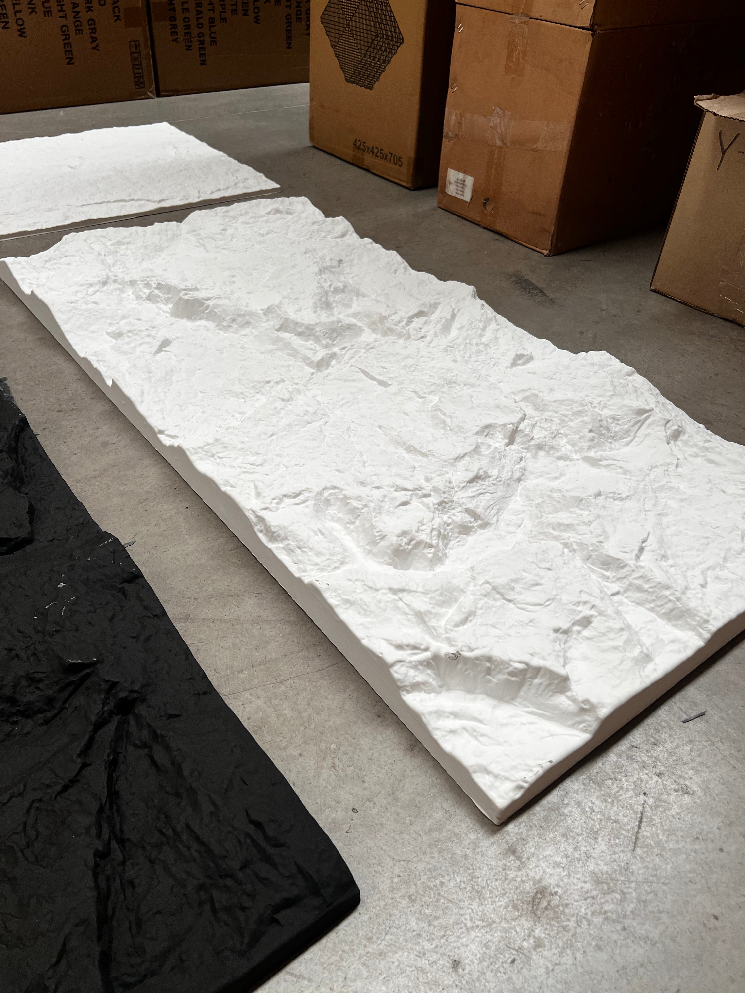Piedra PU • Blanco • 120x60 cm • Espesor 50mm