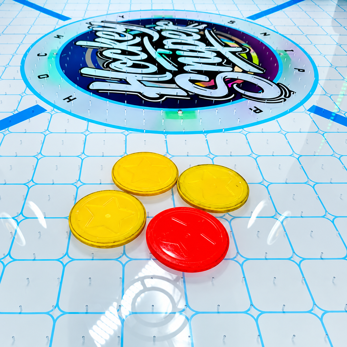 Mesa de Air Hockey Arcade Profesional con Monedero • Iluminación Led • Sniper Hockey