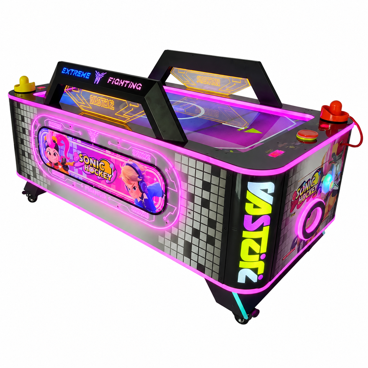 Mesa de Air Hockey Arcade Profesional con Monedero • Stick Star Hockey