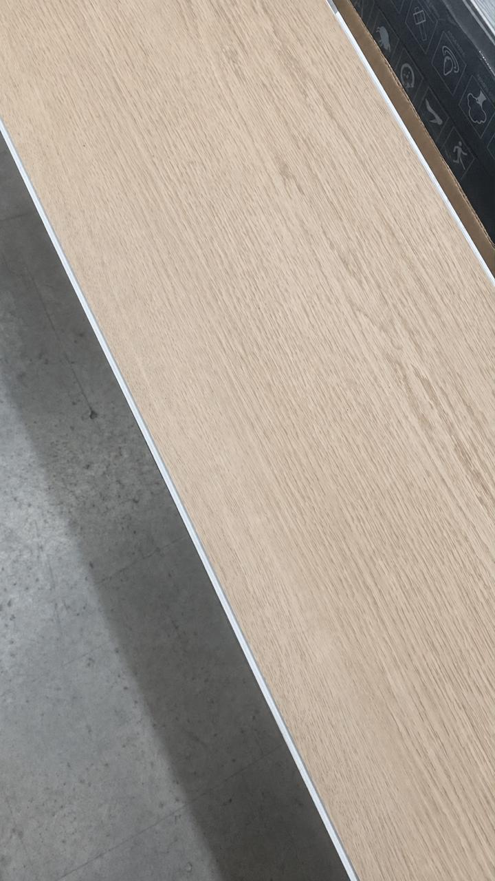 Piso Vinilico SPC 5mm • 1220x183mm • Caja 9 Palmetas 2.23 m2 • Roble Arena