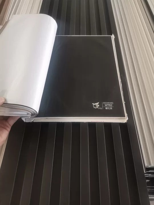 Revestimiento interior • WPC Wall Panel • Negro • 15.5x240x1.8cm