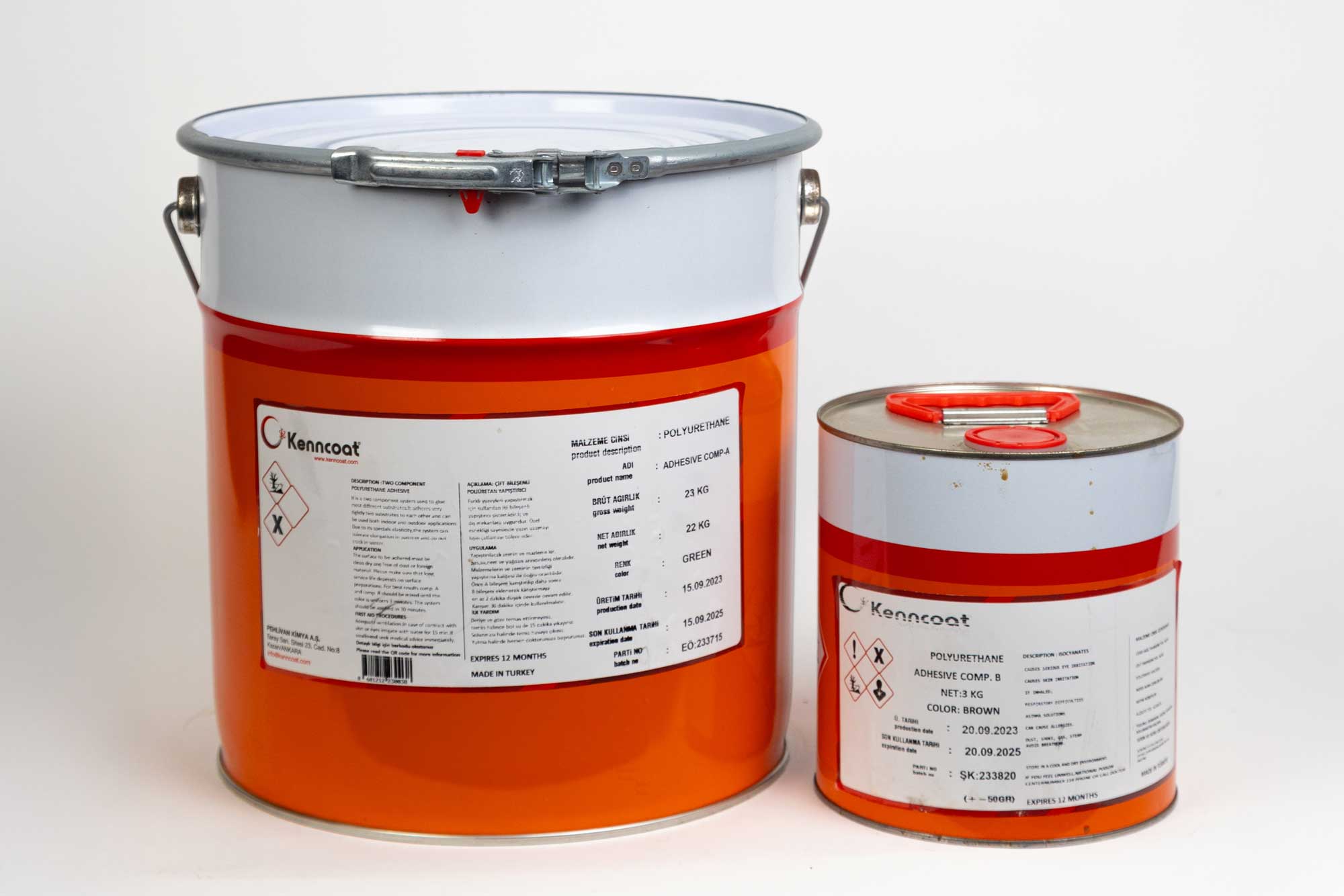 Adhesivo poliuretano Bi-Componente • 12,5kg