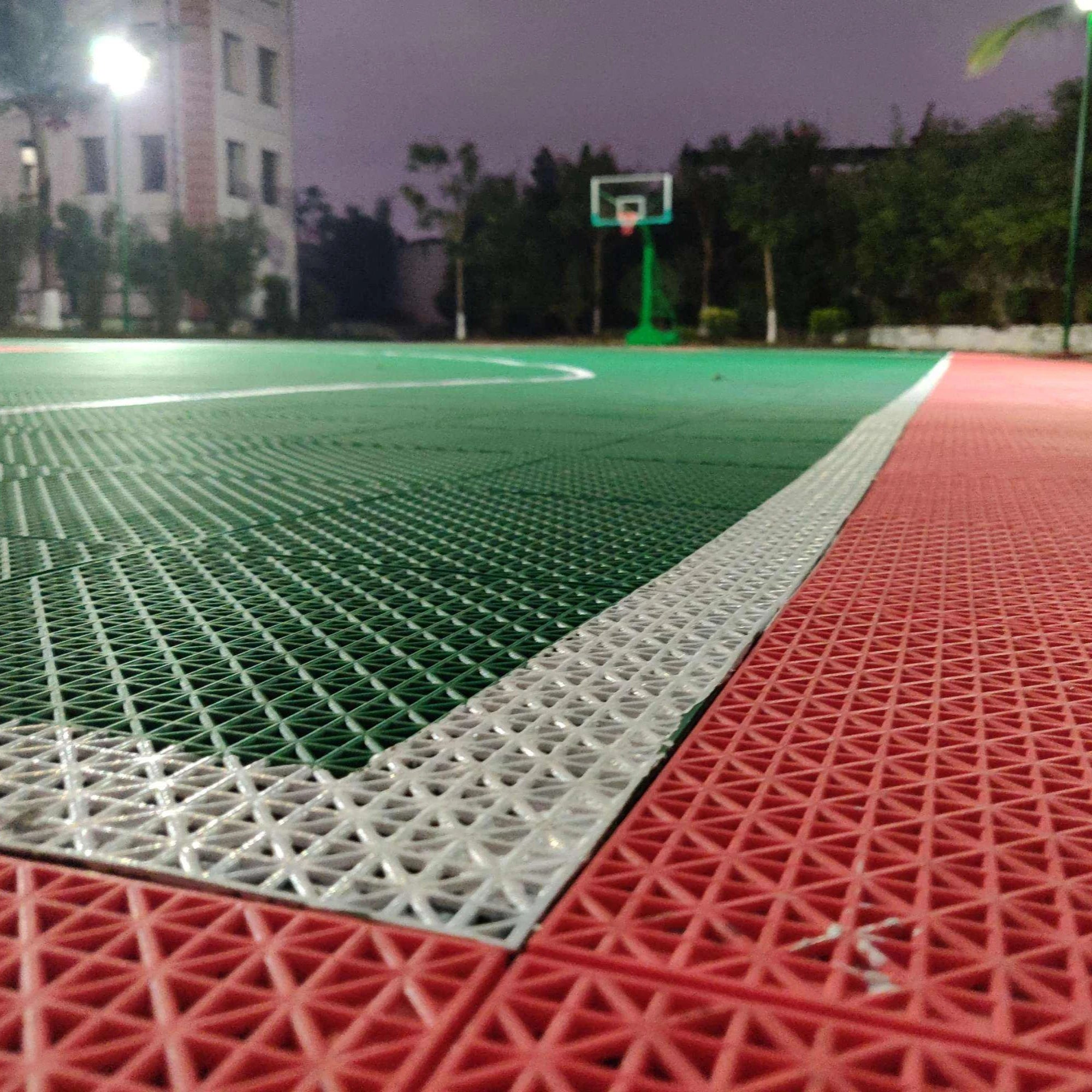 Futsal • Cancha 25 x 45 mts • Piso Deportivo Modular Elastic Pro